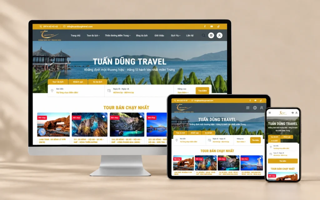 Hình ảnh dự án Tuấn Dũng Travel