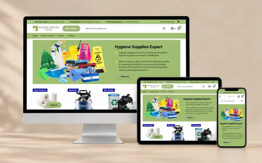 Hình ảnh dự án Hygiene Supplies Expert